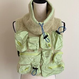KkCo Green Utility Vest with Pockets